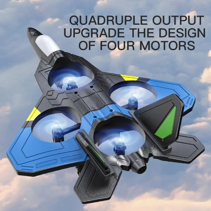 Remote Control Airplane Toy Durable Easy-to-Fly RC Plane for Kids