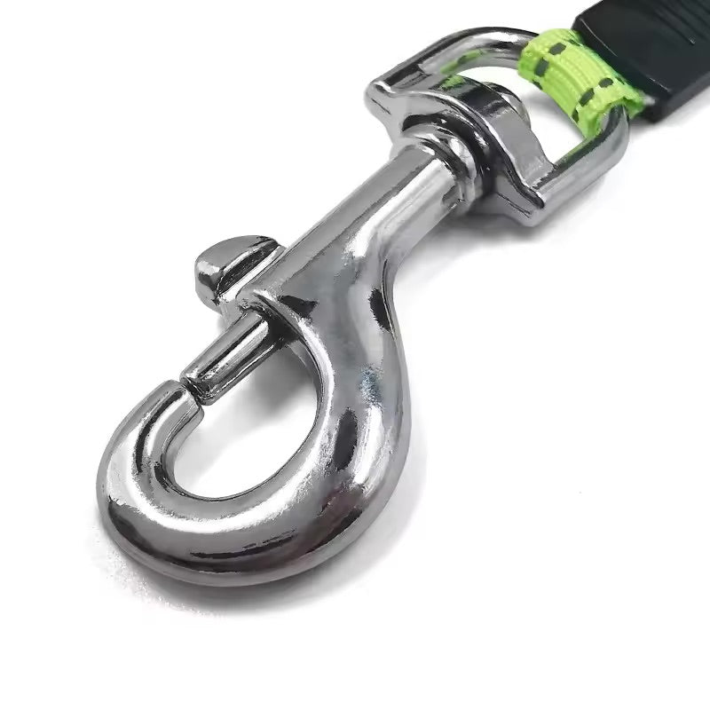 Double Dog Leash with LED Light Attachment