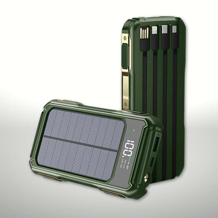 Solar Power Bank Portable Charger 200000mAh