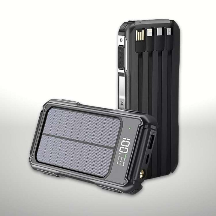 Solar Power Bank Portable Charger 200000mAh