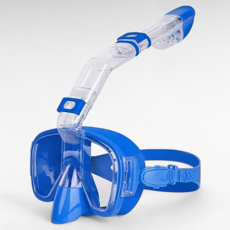 Foldable Full Face Snorkel Mask Panoramic Anti-Fog Snorkeling Gear