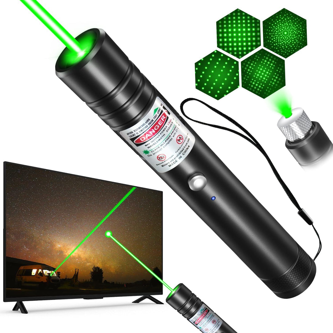 Rechargeable Laser Pointer Pen Torch