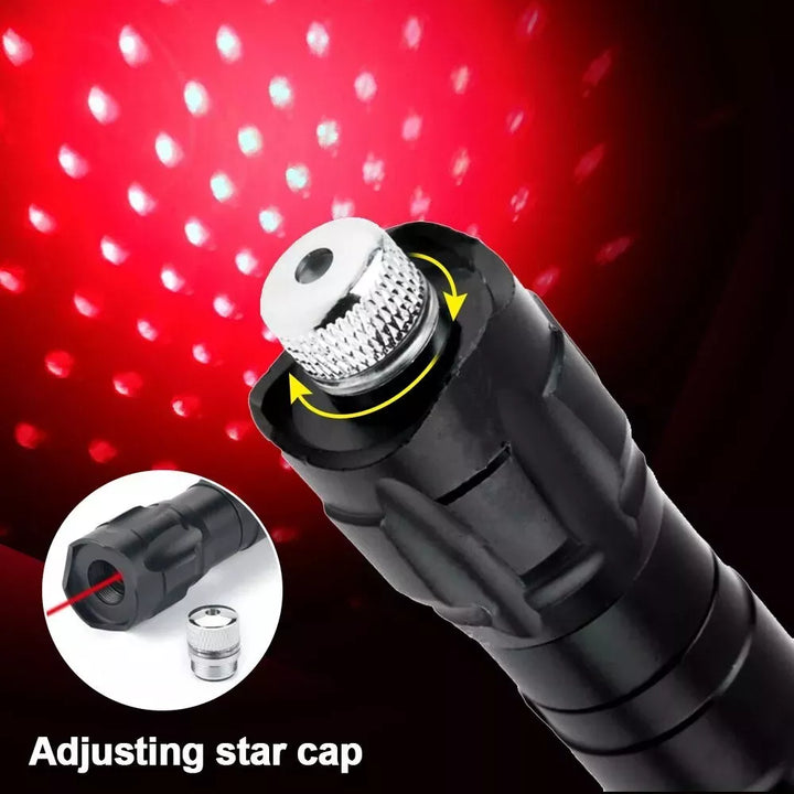 Rechargeable Laser Pointer Pen with Torch Light Set
