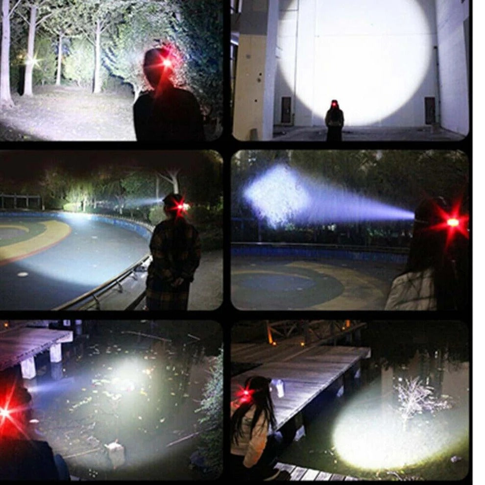 Rechargeable LED Headlamp High Brightness Outdoor Headlight