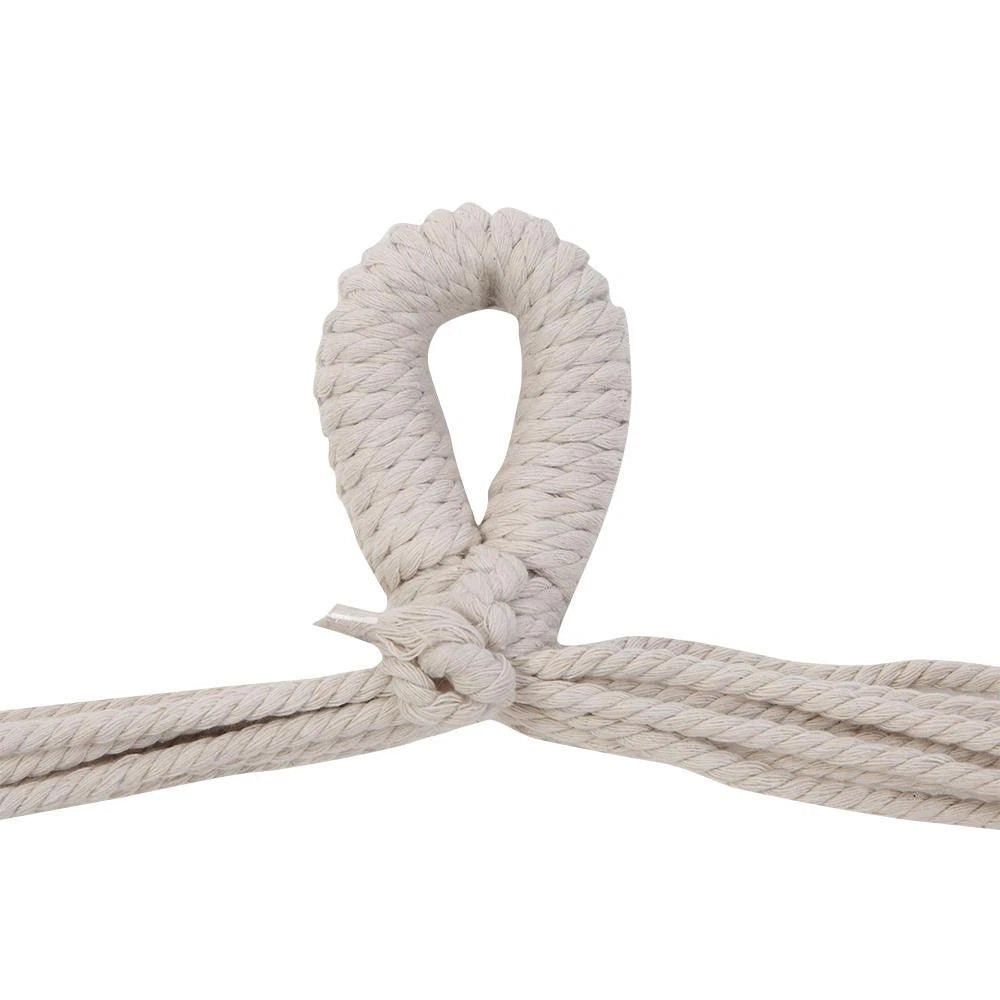 Hanging Rope Hammock Chair Swing Seat for Garden Patio Porch Camping
