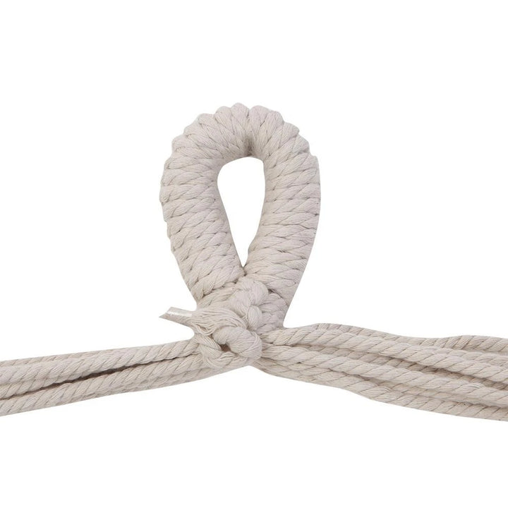 Hanging Rope Hammock Chair Swing Seat for Garden Patio Porch Camping