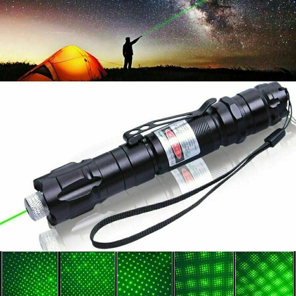 Rechargeable Laser Pointer Pen Long Range Torch