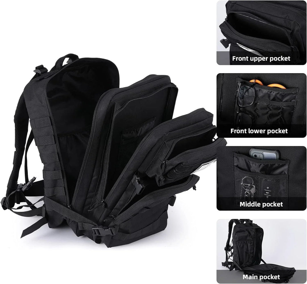 45 Liter Tactical Military MOLLE Backpack Assault Bugout Bag