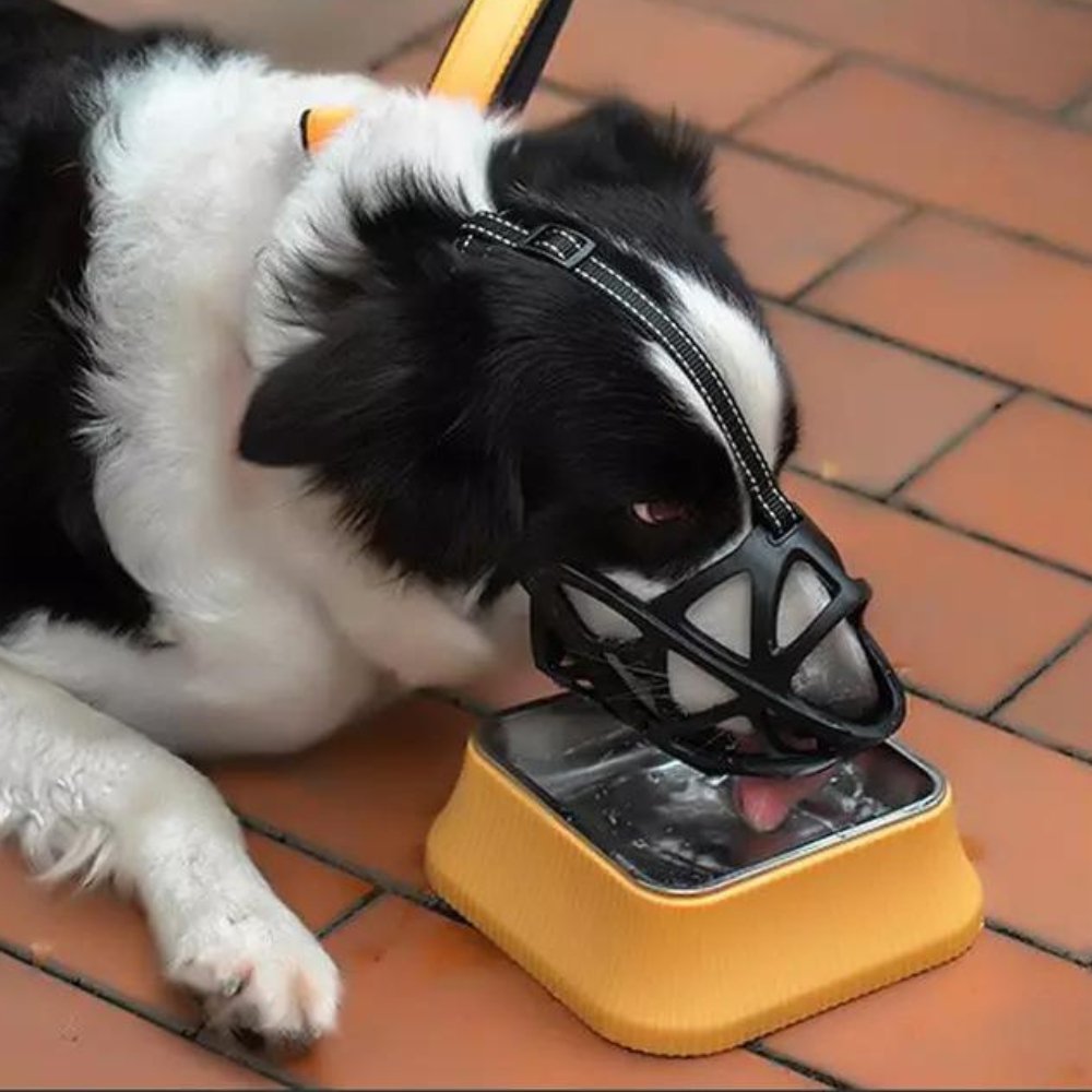 Adjustable Nylon Dog Muzzle Canine Safety Muzzle