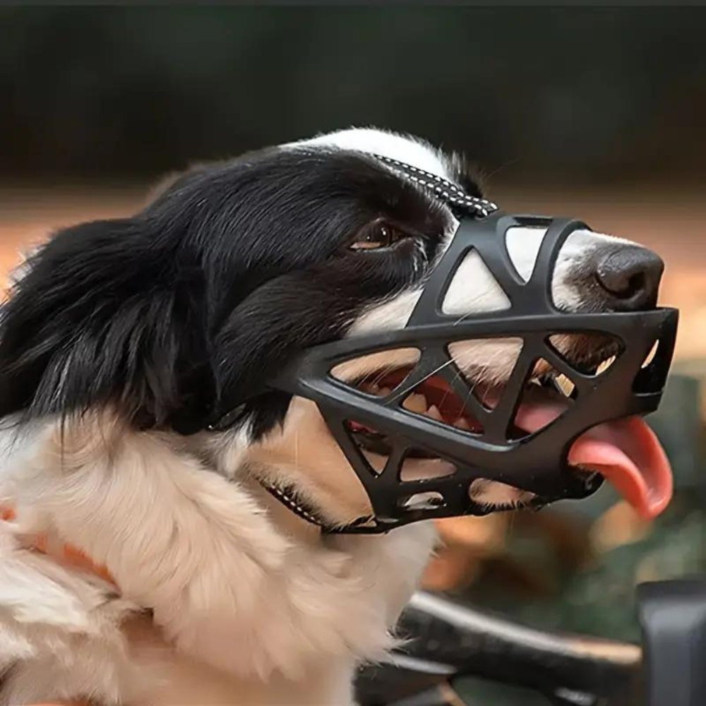 Adjustable Nylon Dog Muzzle Canine Safety Muzzle
