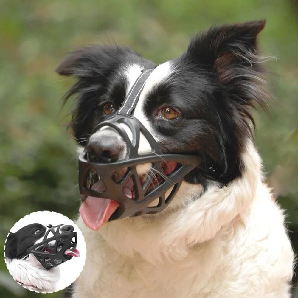 Adjustable Nylon Dog Muzzle Canine Safety Muzzle