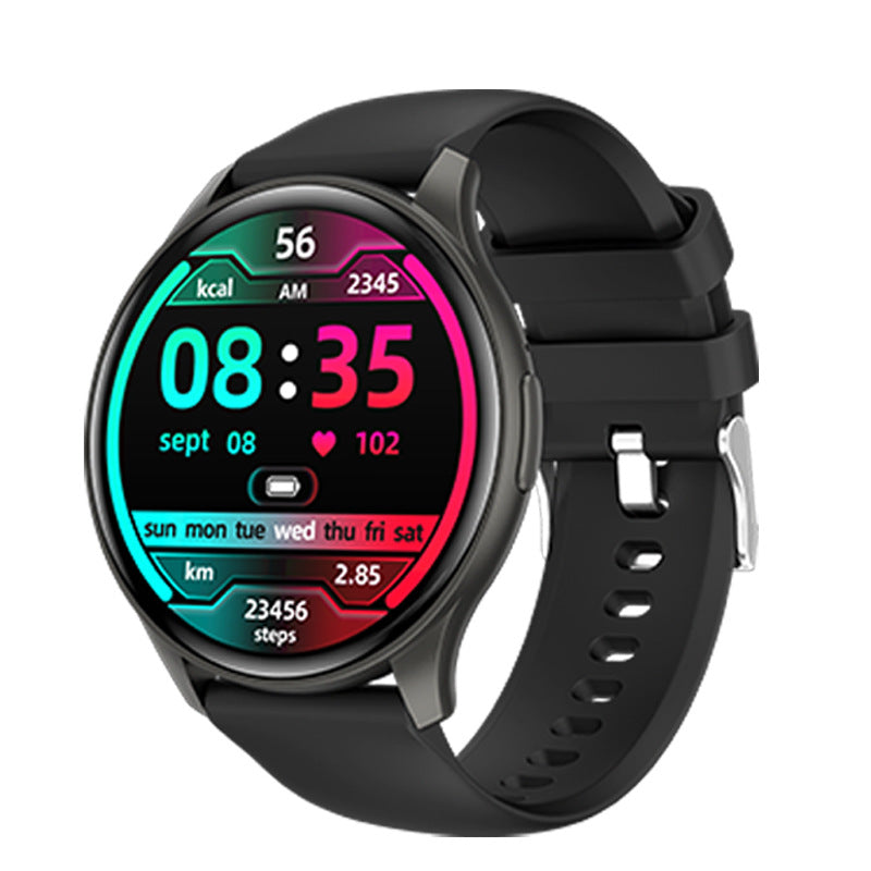 Heart Rate &amp; Blood Pressure Monitor Square Smartwatch Fitness Tracker