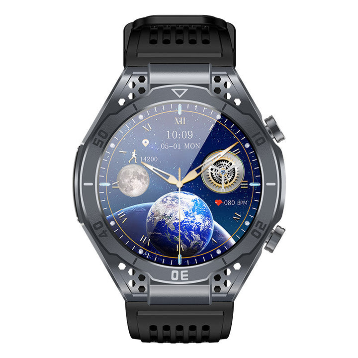 Heart Rate &amp; Blood Pressure Monitor Square Smartwatch Fitness Tracker