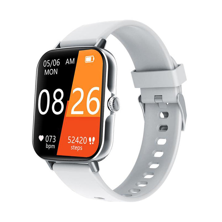 Heart Rate &amp; Blood Pressure Monitor Square Smartwatch Fitness Tracker