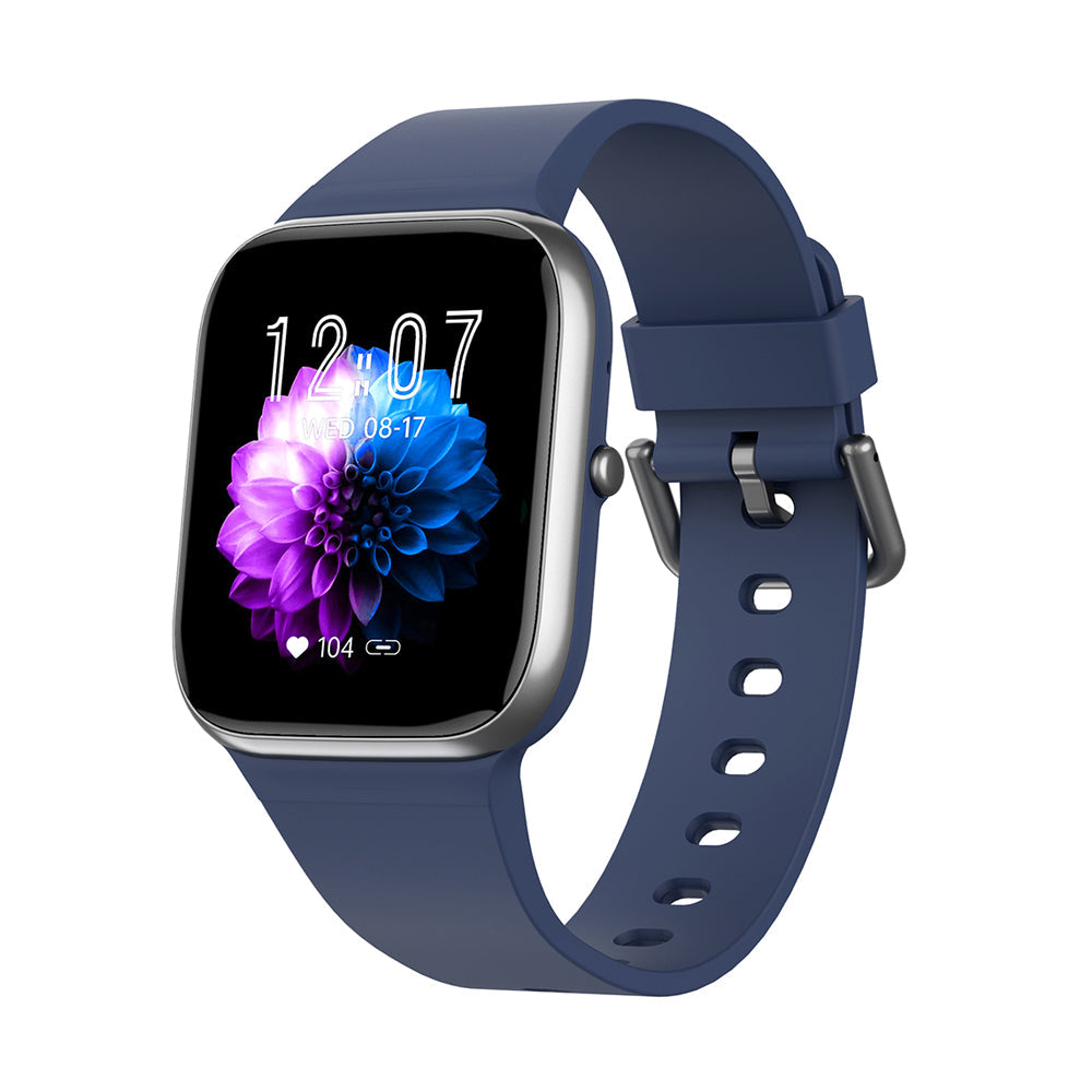 Heart Rate &amp; Blood Pressure Monitor Square Smartwatch Fitness Tracker