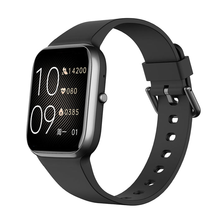 Heart Rate &amp; Blood Pressure Monitor Square Smartwatch Fitness Tracker