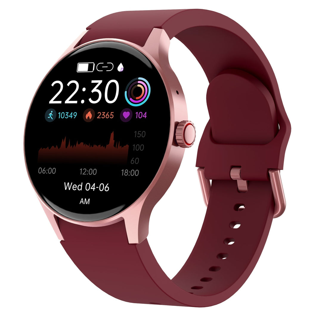 Heart Rate &amp; Blood Pressure Monitor Square Smartwatch Fitness Tracker