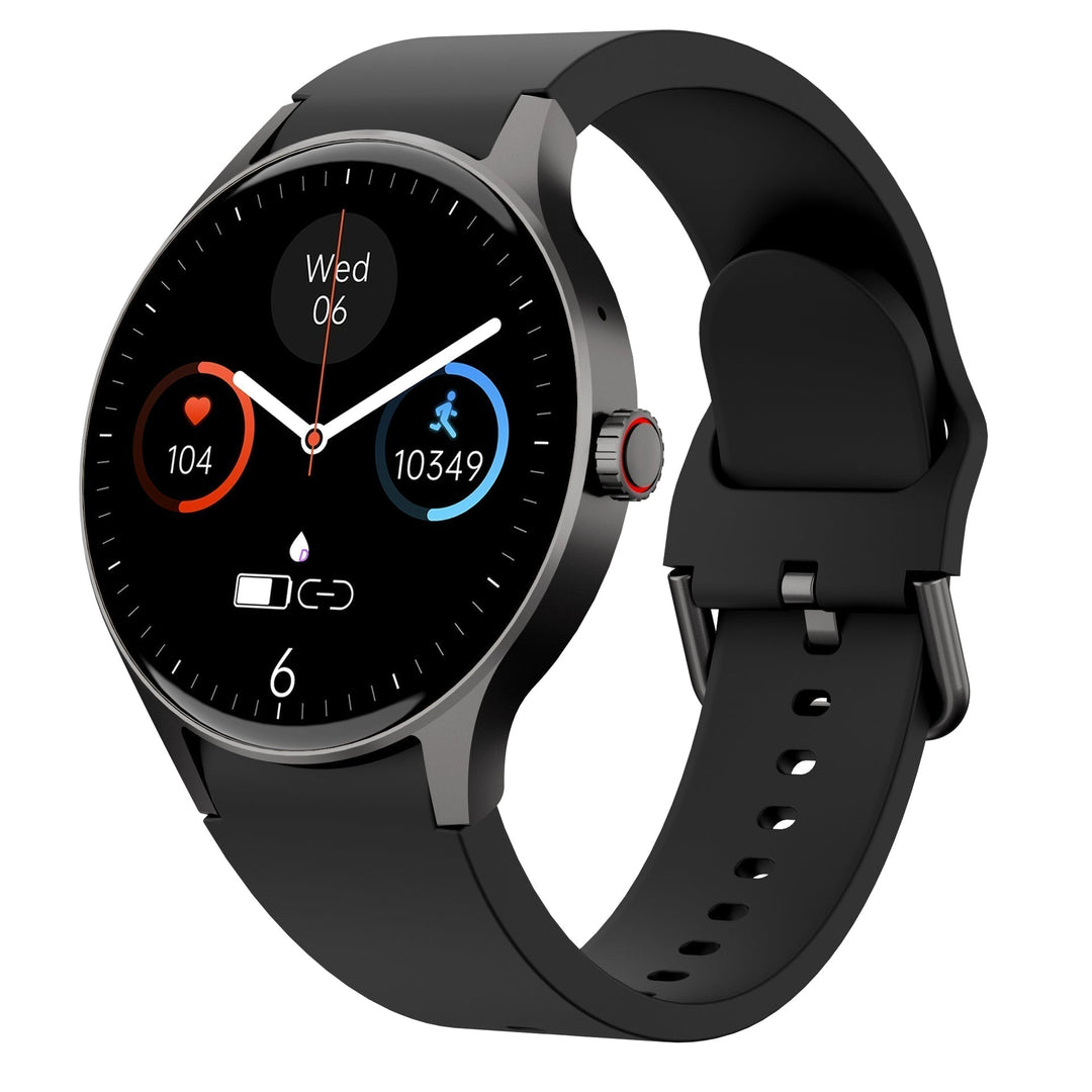 Heart Rate &amp; Blood Pressure Monitor Square Smartwatch Fitness Tracker