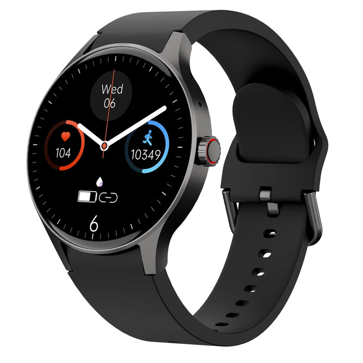 Heart Rate &amp; Blood Pressure Monitor Square Smartwatch Fitness Tracker