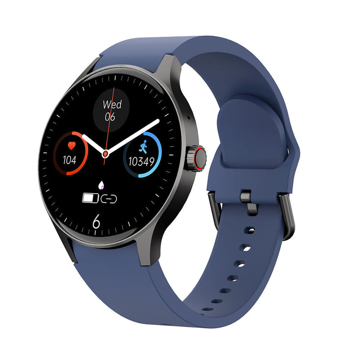 Heart Rate &amp; Blood Pressure Monitor Square Smartwatch Fitness Tracker