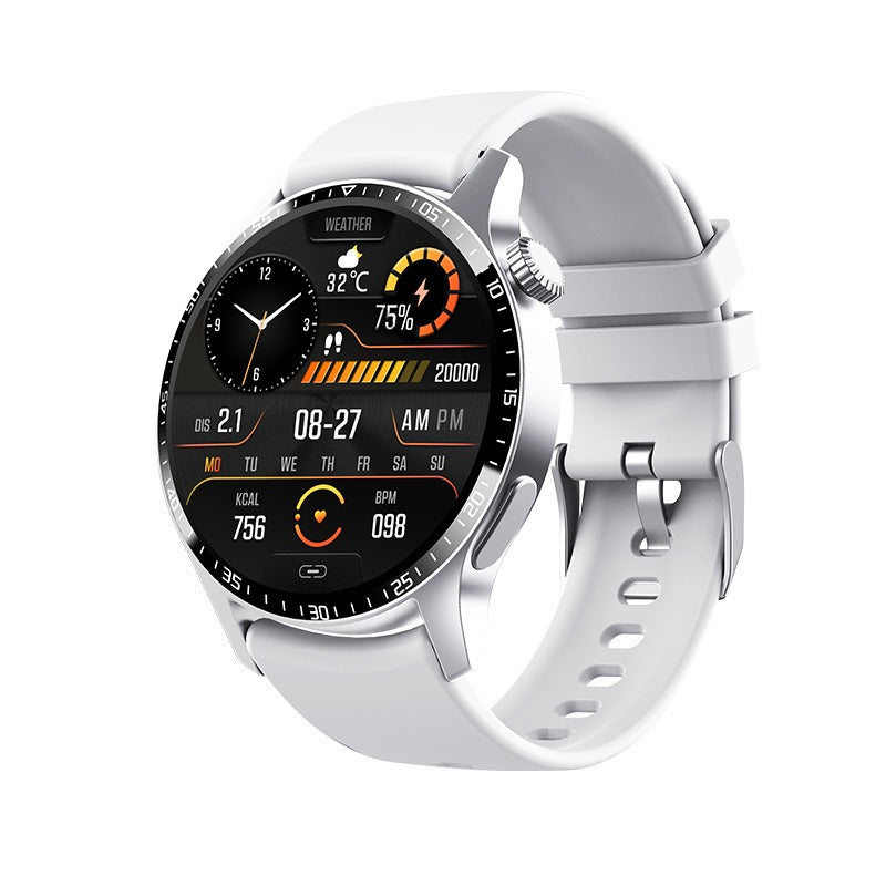 Heart Rate &amp; Blood Pressure Monitor Square Smartwatch Fitness Tracker