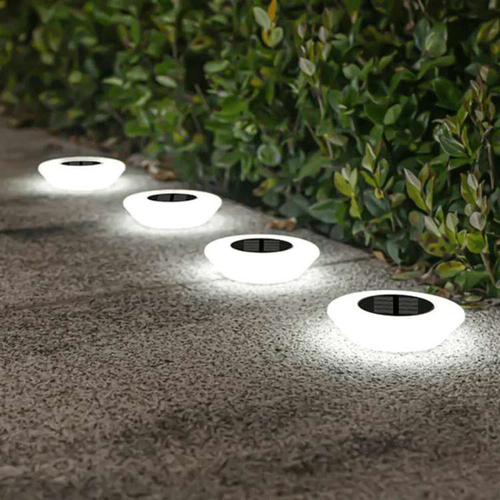 Solar-Powered Outdoor Garden Lights Rust-Proof Weather-Resistant
