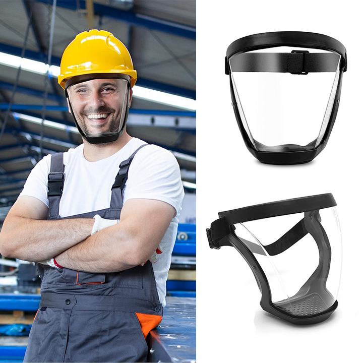 Face Shield Anti Fog Protective Safety Shield Clear Visor