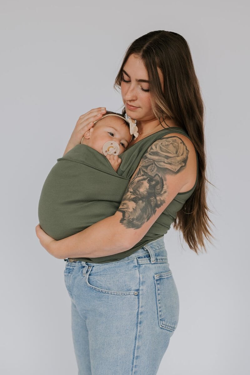 Baby Carrier TShirt Hands Free Babywearing Shirt for Parents