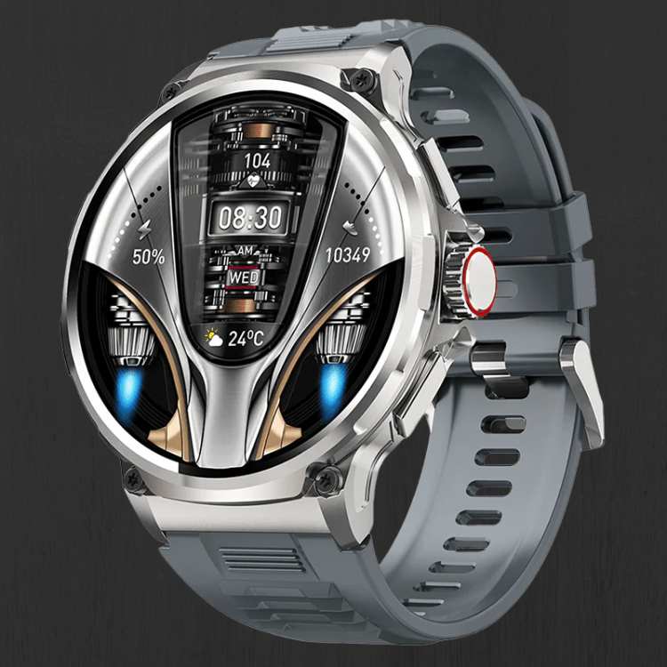 Smartwatch Circular Display 10-Day Battery Call Alerts Health Tracking