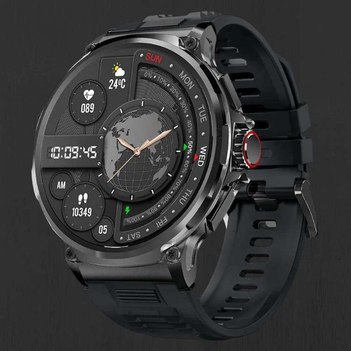 Smartwatch Circular Display 10-Day Battery Call Alerts Health Tracking