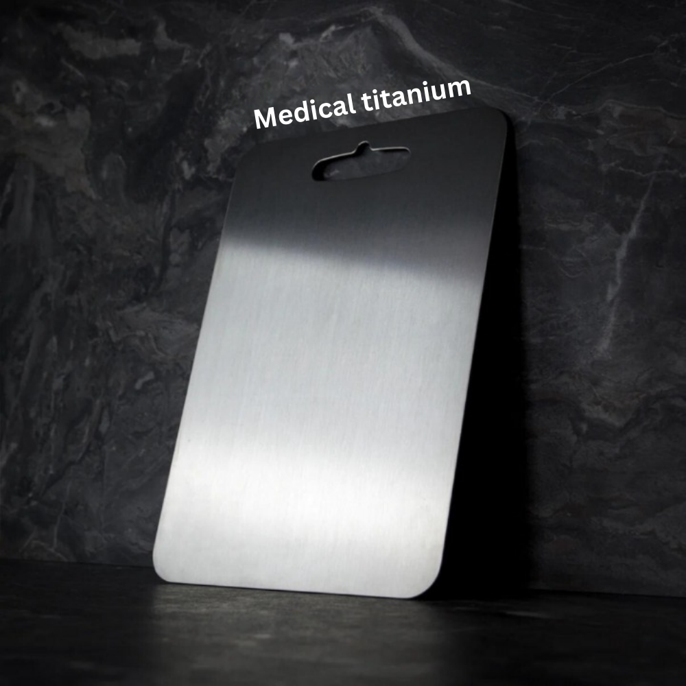 Titanium Cutting Board Antibacterial Non-Porous Ultra Hygienic