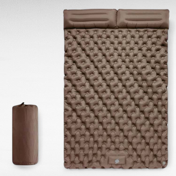 Double Air Mattress Inflatable Camping Sleeping Pad Lightweight Rugged