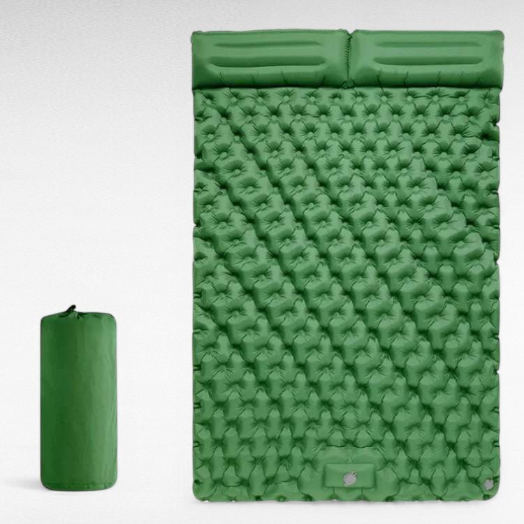 Double Air Mattress Inflatable Camping Sleeping Pad Lightweight Rugged