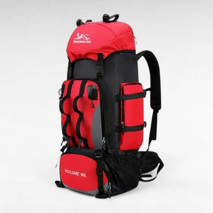 90L Waterproof Hiking Backpack Large Capacity Trekking Camping Pack