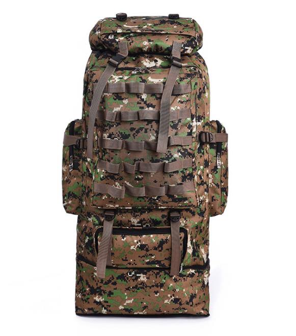 Waterproof 100L Travel Backpack Lightweight Durable Outdoor Backpack