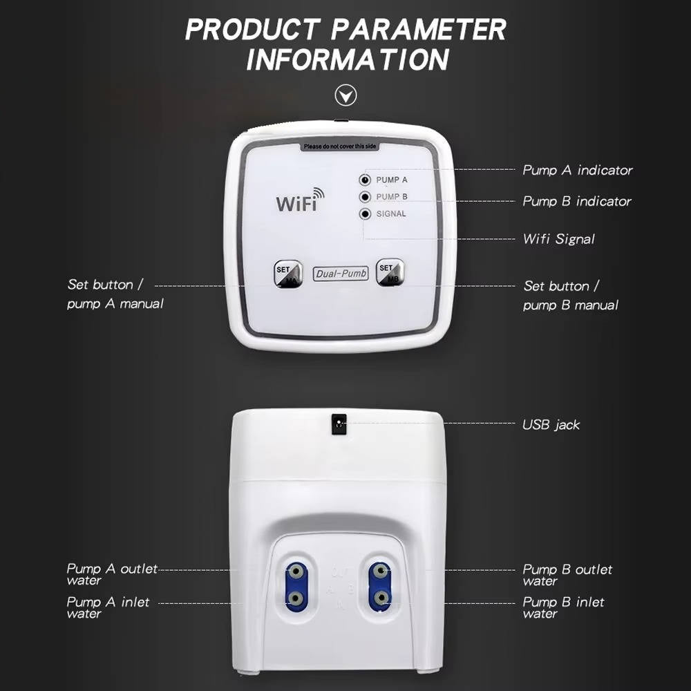 WiFi Automatic Plant Watering System for 20 Pots