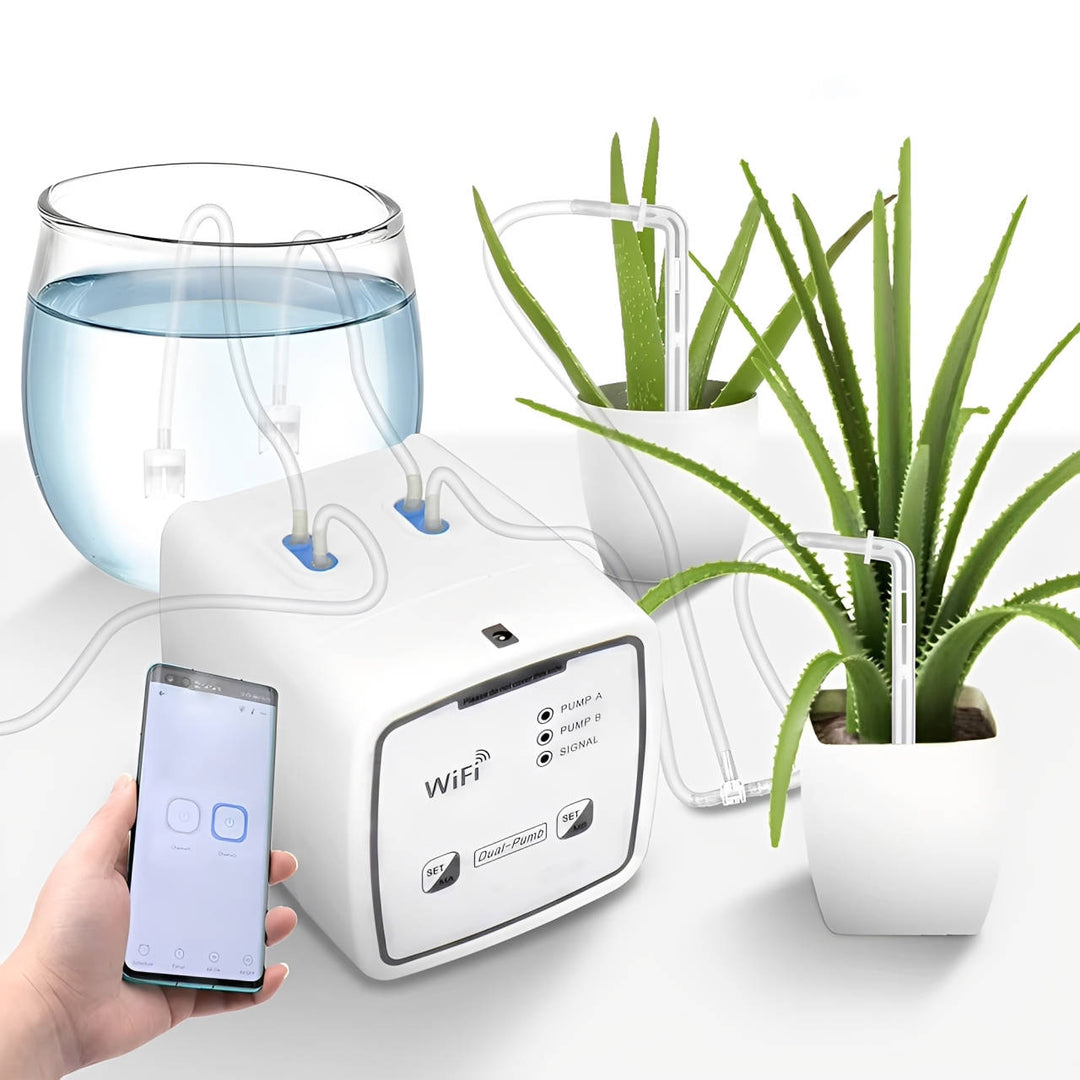 WiFi Automatic Plant Watering System for 20 Pots Smart Irrigation Controller