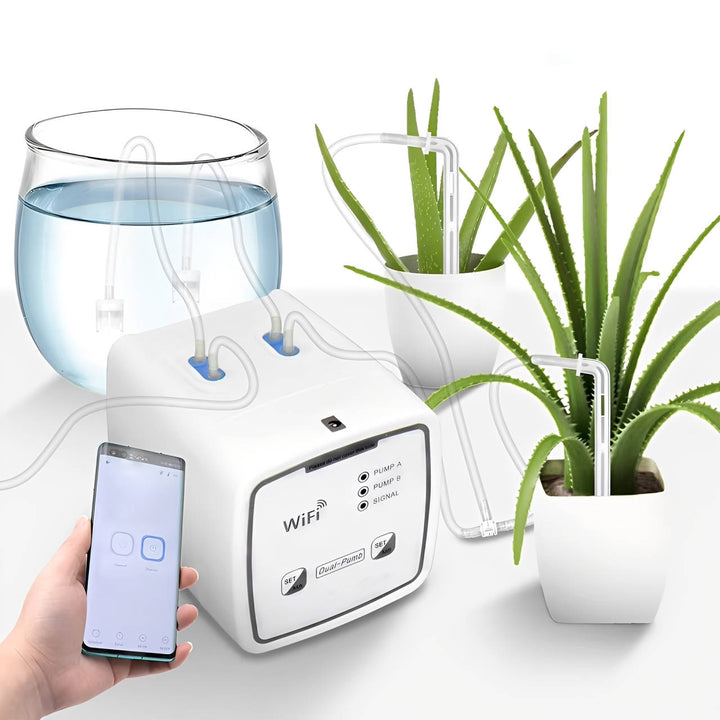 WiFi Automatic Plant Watering System for 20 Pots Smart Irrigation Controller